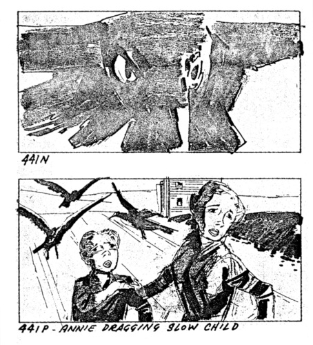 The Birds (1963) - storyboard