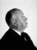 Alfred Hitchcock (1961) - Photograph of Alfred Hitchcock, taken in 1961 by Gabi Rona.