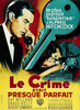 Dial M for Murder (1954) - poster - French publicity poster for ''Dial M for Murder''.