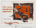 North by Northwest (1959) - poster - Publicity poster for ''North by Northwest''.