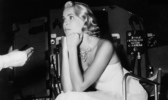 To Catch a Thief (1955) - on set - On set photograph of Grace Kelly in ''To Catch a Thief''.