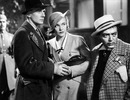 Secret Agent (1936) - photograph - Photograph of John Gielgud, Madeleine Carroll and Peter Lorre (''Secret Agent'').