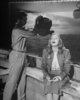 Lifeboat (1944) - on set - On set photograph of Tallulah Bankhead from ''Lifeboat''.