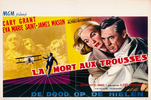 North by Northwest (1959) - poster - Belgian poster (22''x14'') for ''North by Northwest''.